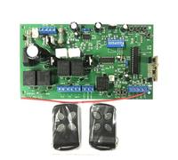 JHXHFJXZ Control Board For Sliding Gate Opener, 12V Electronic Motherboard Circuit Board With Box And Trasnformer For 12V Swing Gate Motor Opener for Factories, Schools, Residences(Board only)