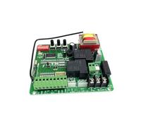 JHXHFJXZ Control Board For Sliding Gate Opener K329e Soft Start No Sliding Door Opener Motor Board Card Control Board Motherboard Board for Factories, Schools, Residences(4 remote control kit)