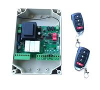 JHXHFJXZ Control Board For Universal AC Sliding Gate Opener Control Board Sliding Gate Motor Control Panel Automatic Gate Door Controller for Factories, Schools, Residences(Kit 4 4 keyfobs)