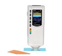 JHXHFJXZ CR6 Laboratory Digital Precise Colorimeter Color Meter Portable Reader, Sensor Analyzer With Diameter Of 4mm Measure Paint Matching(Leather Testing Instrument)