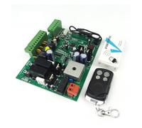 JHXHFJXZ DC 24V Swing Gate Control Board Connect Back Up Battery Or Solar System With Remote Control for Factories, Schools, Residences(4 remote 24V)