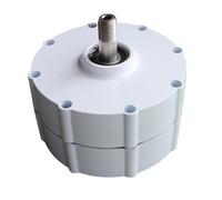 JHXHFJXZ Electric Generator 2KW Low Speeds 48V 24V 12V 3 Phase Gearless Permanent Magnet AC Alternators For Wind Water Turbine Home Use for Home, Farm, RVs, Boats(Without Base,SINGLE SHAFT_12V)