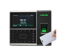 JHXHFJXZ Face Fingerprint Identification Time & Attendance And Access Control Terminal 4.3" Touch Screen Face Recognition for Small Businesses(ID)