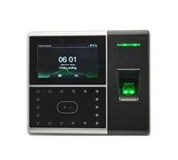 JHXHFJXZ Face Fingerprint Identification Time & Attendance And Access Control Terminal 4.3" Touch Screen Face Recognition for Small Businesses(Basic)