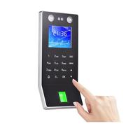 JHXHFJXZ Face Recognition Fingerprint Password Attendance Machine Access Control Time Clock Recorder Support ID Card Device Employee for Small Businesses