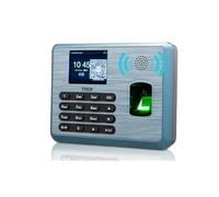 JHXHFJXZ Fingerprint Attendance System USB Password Office Time Clock Employee Recorder Device Biometric Time Attendance for Small Businesses(ID version)