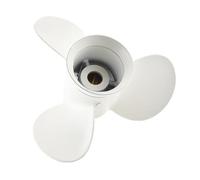 JHXHFJXZ For Outboard Propeller 9-7/8 x 14 Aluminum Alloy Screw 3 Blade 10 Spline Fits 20~30 Boat Motors Part Fit Your Boat Well