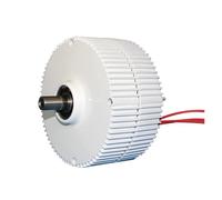 JHXHFJXZ Gearless 2000W Permanent Magnet Generator 12V 48V For Low-Speed Household In Wind Turbines And Water Turbines for Home, Farm, RVs, Boats(Without Base,24V_2000W 500RPM)