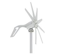 JHXHFJXZ High Efficiency 2000W Horizontal Axis Wind Turbine Windmill 12V 24V 48V Free Energy Permanent Magnet Generator Home Appliance for Home, Farm, RVs, Boats(With Hybrid Charger,12V)