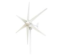 JHXHFJXZ High Efficiency 3000W Windmill Horizontal Axis Wind Turbine Generator Home Appliance Generators Wind Power Generator for Home, Farm, RVs, Boats(With MPPT Charger,24V)