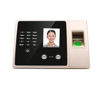 JHXHFJXZ Intelligent Biometric Fingerprint Time Attendance Machine With HD Display Screen Time Clock Support Face Fingerprint Password for Small Businesses