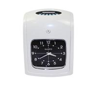 JHXHFJXZ K-8 Time Clock Punch Machine Punch Card Attendance Machine For Small Businesses Work Punch Card Machine With Paper Card for Small Businesses