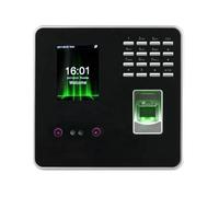 JHXHFJXZ K3969 Smart Employee Biometric Face Fingerprint Recognition Access Control Time Recording Attendance Machine for Small Businesses