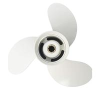 JHXHFJXZ Marine Aluminum Alloy Propeller (9 1/4x9-J) For 9.9-15HP Outboard Motor Fit Your Boat Well