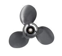 JHXHFJXZ Marine Boat Outboard Propeller 9 1/4 X 10 1/2 58130-Zv4-010Ah Aluminum Alloy 3 Blades 8 Spline Tooth Fit Your Boat Well