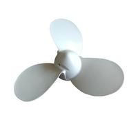 JHXHFJXZ Marine Propeller, 2 Aluminum Alloy Outboard Propeller, 3-Blade Propeller Fit Your Boat Well