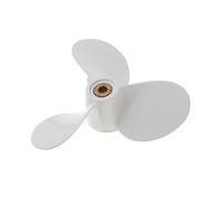 JHXHFJXZ Marine Propeller 4/5/6 HP 6.30inch White For X 8-BY Fit Your Boat Well