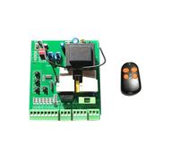 JHXHFJXZ Master Control Board AC For Sliding Gate Openers Replacement Circuit Control Board For Electric Automatic Gate Openers for Factories, Schools, Residences(3 remotes)