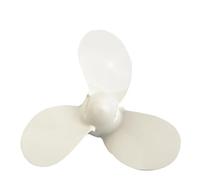JHXHFJXZ Metal Outboard Propeller With Three Leaves Aluminum Alloy 7 1/4X5-A For Marine Boat Motor 2 Stroke 2HP Fit Your Boat Well