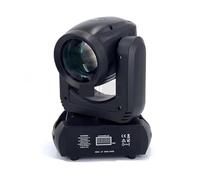 JHXHFJXZ Mini LED Moving Head 150W Beam Spot 18 Rotating Prisms Stage Effect Light Disco Dj Bar Wedding Club Music Party Indoor for Home Room Dance Parties