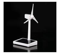 JHXHFJXZ Mini Wind Turbine Generator Model Solar Wind Power Windmill Desktop Office Home Decoration Wind-Solar Assembly Kit for Physical Power Generation Experiment