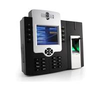 JHXHFJXZ Mutil Language Time Clock For Small Businesses Biometric Fingerprint Time Attendance Clock Machine With Access Control Default for Small Businesses(Basic)