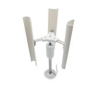 JHXHFJXZ No Noise Vertical Three-blade Wind Generator Model Three-phase Permanent Magnet Brushless Generator Low-speed Windmill Portable Tools for Physical Power Generation Experiment