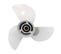JHXHFJXZ Outboard Propeller 4 Stroke Aluminum Alloy Three Blade Marine Propeller Fit Your Boat Well(20P)