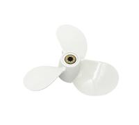 JHXHFJXZ Outboard Propeller 7 1/2x4 Boat Motor Aluminum Alloy Screw Ship Marine Engine 3 Blade 9 Spline Fit Your Boat Well