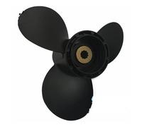 JHXHFJXZ Outboard Propeller 9 1/4x10 Fit Engine DF9.9A DF9.9 DF8A 9.9 15 Marine Boat Aluminum Propeller 3 Blade Fit Your Boat Well