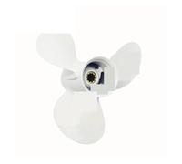 JHXHFJXZ Outboard Propeller For 20hp 25hp 30hp 9 7/8x10 1/2 Boat Aluminum Alloy Screw 3 Blade 10 Spline Marine Engine Fit Your Boat Well
