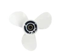 JHXHFJXZ Outboard Propeller For 25 40 45 48 55 60 12 1/4 * 9 Boat Aluminum Alloy Screw 3 Blade 13 Spline Marine Engine Fit Your Boat Well