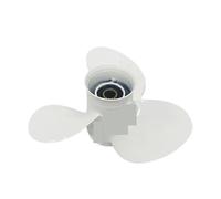 JHXHFJXZ Outboard Propeller For 25hp 30HP 40HP 48HP 50HP 55HP 11 1/8x13 Boat Aluminum Alloy Screw 3 Blade 13 Spline Marine Engine Fit Your Boat Well