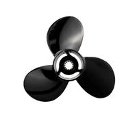 JHXHFJXZ Outboard Propeller For 35HP 40HP 50HP 55HP 11 5/8X12 Boat Motor Aluminum Alloy Screw Ship Marine Engine 3 Blade 13 Spline Fit Your Boat Well
