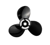 JHXHFJXZ Outboard Propeller For 35HP 40HP 60HP 65HP 11 3/8X14 Boat Motor Aluminum Alloy Screw Ship Marine Engine 3 Blade 13 Spline Fit Your Boat Well