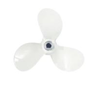JHXHFJXZ Outboard Propeller For 40hp 11 1/2x12 Boat Aluminum Alloy Screw 3 Blade Pin Drive Spline Marine Engine Fit Your Boat Well