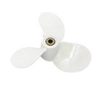 JHXHFJXZ Outboard Propeller For 4hp 5hp 6hp 7 1/2x4 Boat Aluminum Alloy Screw 3 Blade 9 Spline Marine Engine Fit Your Boat Well