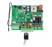 JHXHFJXZ Output DC12V 24V Swing Gate Control Board Connect Backup Battery Or Solar System With Remote Control Amount Optional for Factories, Schools, Residences(1 remote)