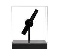 JHXHFJXZ P20 HD 3D Desktop Fan Hologram Projector Display Advertising Logo Light Holographic Lamp Projectors Easy to Change Video