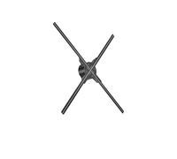 JHXHFJXZ P40 P75 P100 LED 3D Hologram Fan Holographic Advertising Display Projector For Business,Bar,Halloween Easy to Change Video(P75)