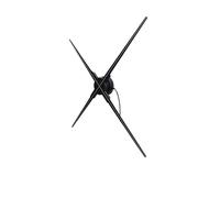 JHXHFJXZ P40 P75 P100 LED 3D Hologram Fan Holographic Advertising Display Projector For Business,Bar,Halloween Easy to Change Video(P100)