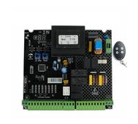 JHXHFJXZ PCB Circuit Board Control Board AC Sliding Gate Opener Single Double Arms Swing Gate Opener Replacement PCB Circuit Control Board for Factories, Schools, Residences(Board and 5pc remote)
