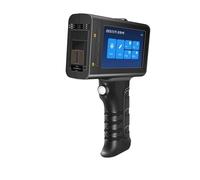 JHXHFJXZ Portable 12.7mm Handheld Inkjet Printer QR Barcode Batch Number Logo Expiry Date Label Printer With Black Cartridge Wide Printing Material