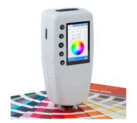 JHXHFJXZ Portable Accurate Colorimeter WR18 Color MeterSwitchable Caliber With 4mm 8mm WR10 Color Difference Meter Tester Measure Paint Matching(WR18)