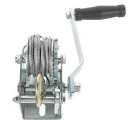 JHXHFJXZ Portable Winch 500 Lb Mini Hand Crank, Towing Winch, Trailer Loading 500lb Boat Ratchet Heavy With Hook Precisely Control the Movement