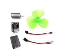 JHXHFJXZ Portable Wind Power Generators Set Mini Wind Motor Micro-Wind Windmills Science Teaching Tool for Physical Power Generation Experiment