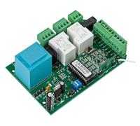 JHXHFJXZ Sliding Gate Opener Magnetic Spring Limit Switch Motor Plate Pcb Circuit Board Controller Card SL600 PY600 PY800 SL1500 for Factories, Schools, Residences(2 REMOTE CONTROL KIT)