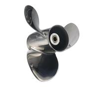 JHXHFJXZ Stainless Steel 3-Blade Aluminum Propeller, Suitable For 9.9-20 Horsepower Fit Your Boat Well(9 1/4X11-J)