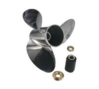 JHXHFJXZ Stainless Steel Boat Outboard Moto Propeller, Suitable For Outboard Motos 150-300 Fit Your Boat Well(16X18.5 L)