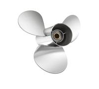 JHXHFJXZ Stainless Steel Outboard Propeller 11 5/8 X 11-G Fit Engines 40-60 HP 3 Blade 663-45947-02-EL, 13 Spline Tooth Fit Your Boat Well